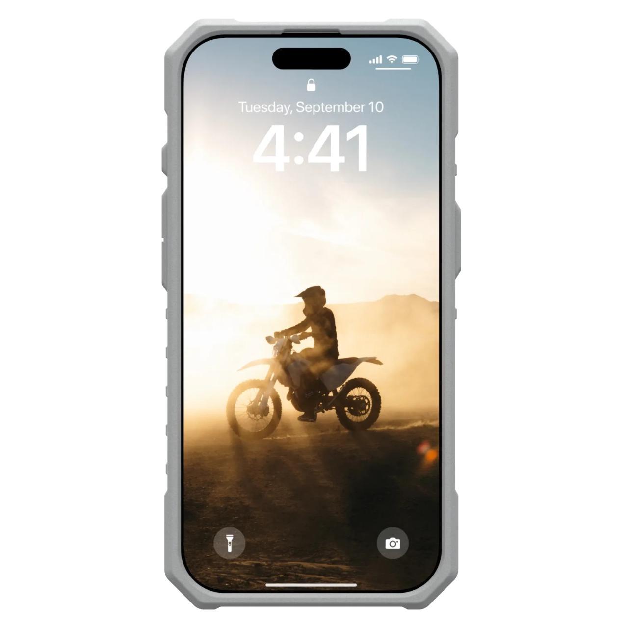 MagSafe-hoes voor Apple iPhone 16 Pro, Urban Armor Gear, Pathfinder Clear, Groen