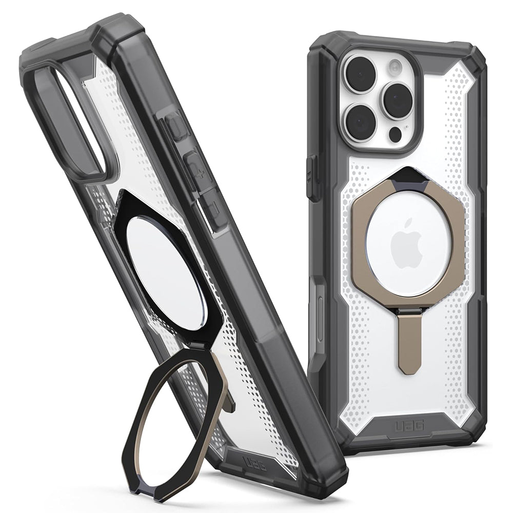 MagSafe Case for Apple iPhone 16 Pro, Urban Armor Gear, Plasma XTE, Gray