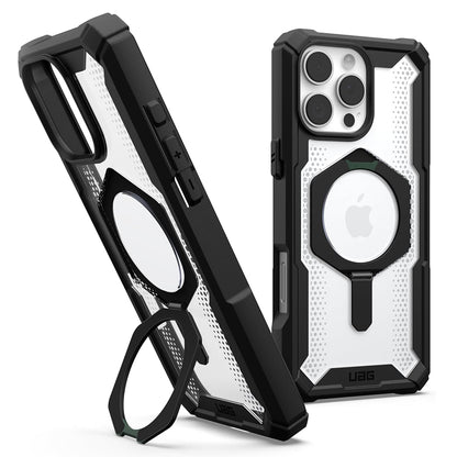 MagSafe-hoes voor Apple iPhone 16 Pro, Urban Armor Gear, Plasma XTE, Zwart Transparant