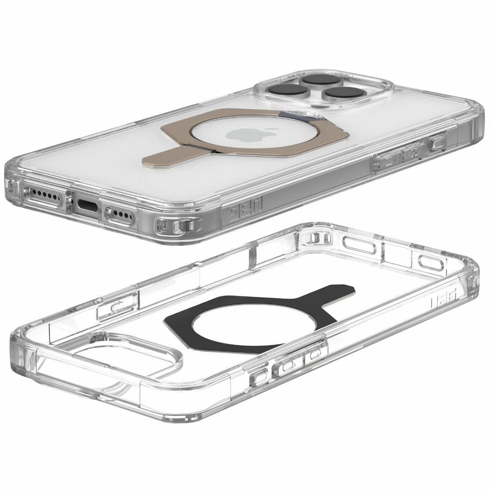 MagSafe-hoes voor Apple iPhone 16 Pro, Urban Armor Gear, Plyo XTE, Transparant Brons