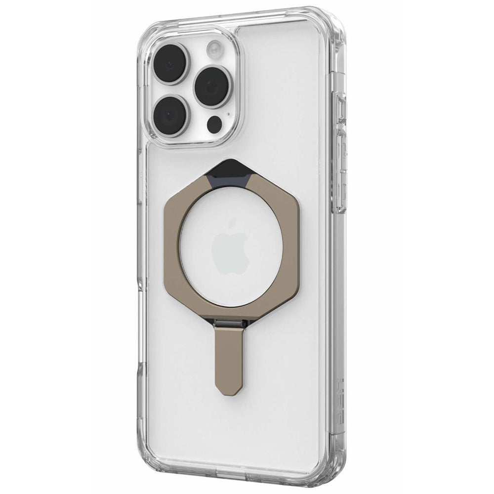 MagSafe-hoes voor Apple iPhone 16 Pro, Urban Armor Gear, Plyo XTE, Transparant Brons