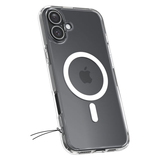 MagSafe Case for Apple iPhone 16, Spigen, Ultra Hybrid, White ACS08205