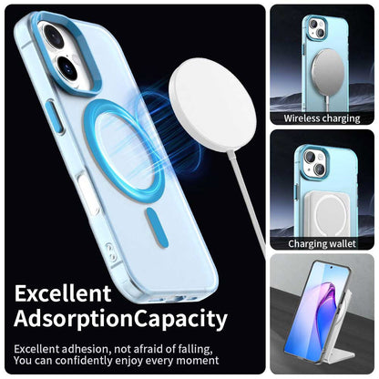 MagSafe-hoes voor Apple iPhone 16, Techsuit, CandyCase, Blauw