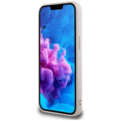 MagSafe hoes voor Apple iPhone 16e, Guess, Grained Gold Ring, Roze