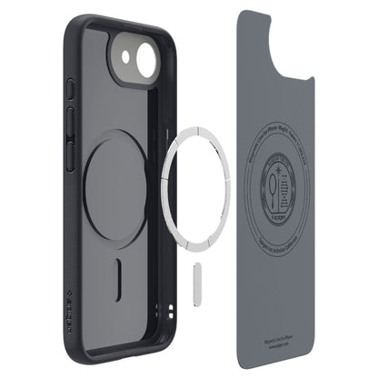 MagSafe-hoesje voor Apple iPhone 17e / 16e, Spigen, Caseology Nano Pop, Zwart ACS09155