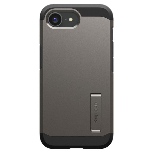 MagSafe hoesje voor Apple iPhone 17e / 16e, Spigen, Tough Armor, Gri