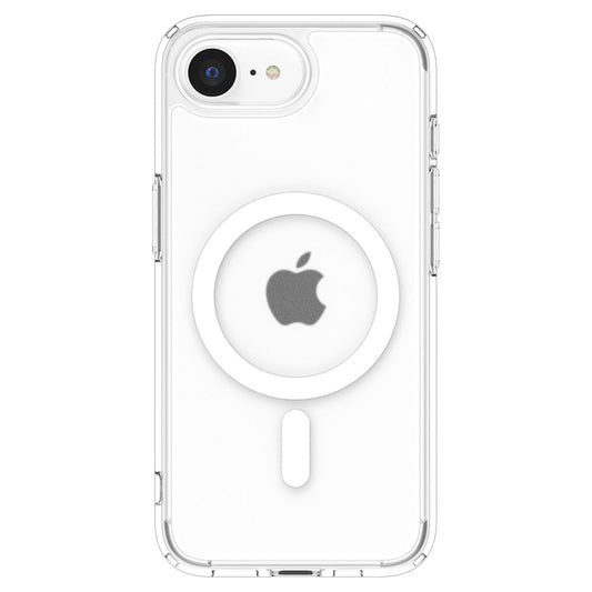 MagSafe hoesje voor Apple iPhone 17e / 16e, Spigen, Ultra Hybrid, Satijnwit