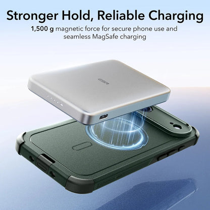MagSafe hoesje voor Apple iPhone 17 Air, ESR, Cyber, Groen