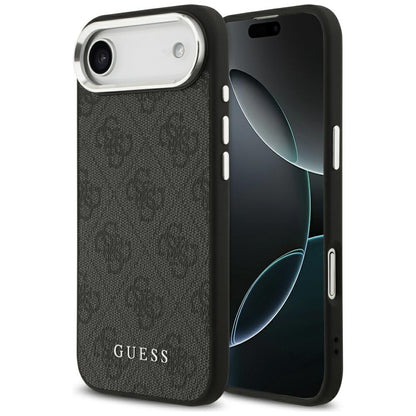 MagSafe hoesje voor Apple iPhone 17 Air, Guess, 4G Classic Logo, Zwart