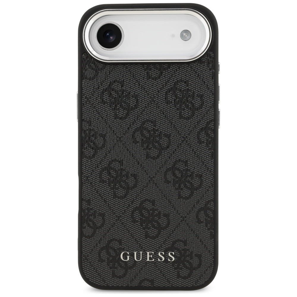 MagSafe hoesje voor Apple iPhone 17 Air, Guess, 4G Classic Logo, Zwart