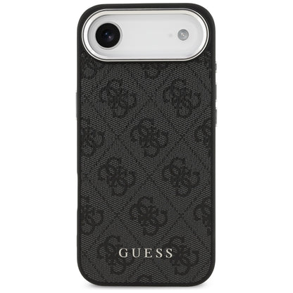 MagSafe hoesje voor Apple iPhone 17 Air, Guess, 4G Classic Logo, Zwart