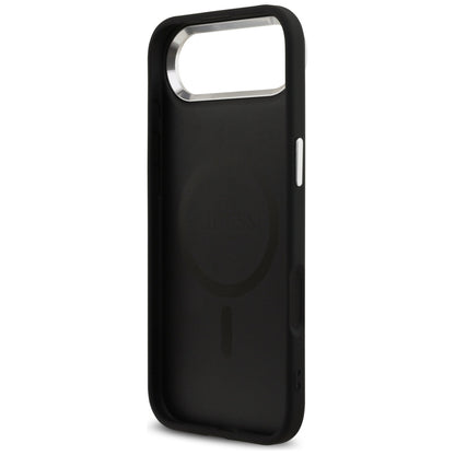 MagSafe hoesje voor Apple iPhone 17 Air, Guess, 4G Classic Logo, Zwart