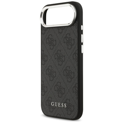 MagSafe hoesje voor Apple iPhone 17 Air, Guess, 4G Classic Logo, Zwart