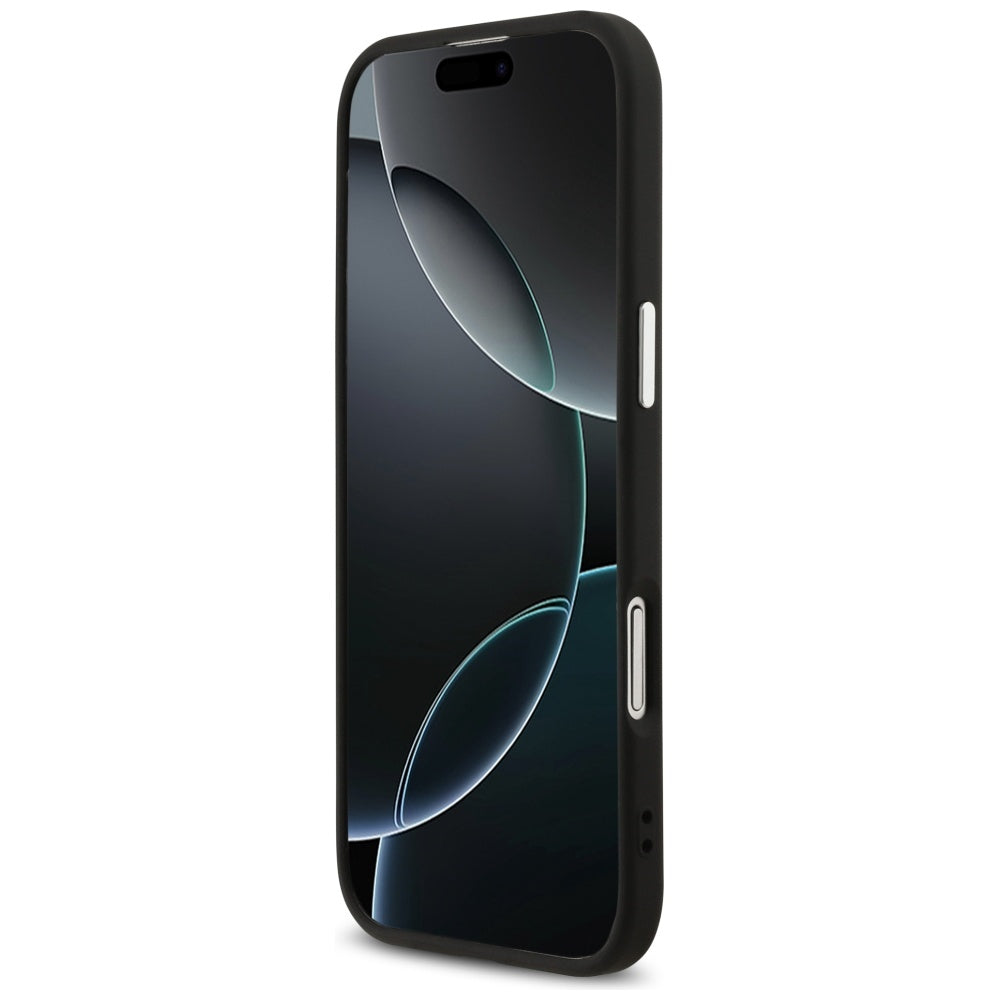 MagSafe hoesje voor Apple iPhone 17 Air, Guess, 4G Classic Logo, Zwart