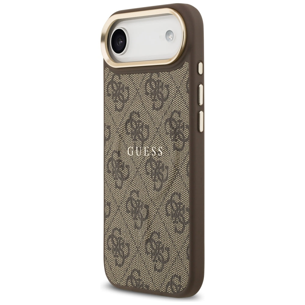 MagSafe hoesje voor Apple iPhone 17 Air, Guess, 4G Classic, Bruin