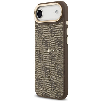 MagSafe hoesje voor Apple iPhone 17 Air, Guess, 4G Classic, Bruin