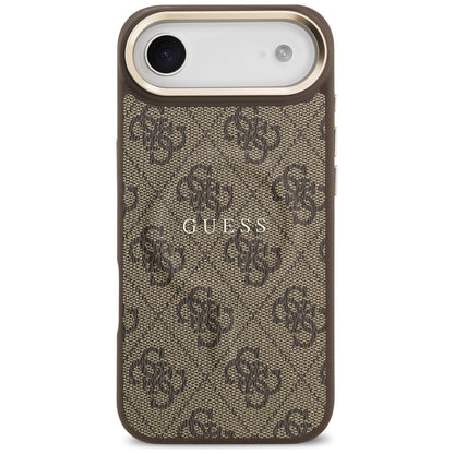MagSafe hoesje voor Apple iPhone 17 Air, Guess, 4G Classic, Bruin