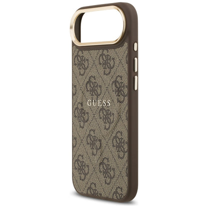 MagSafe hoesje voor Apple iPhone 17 Air, Guess, 4G Classic, Bruin