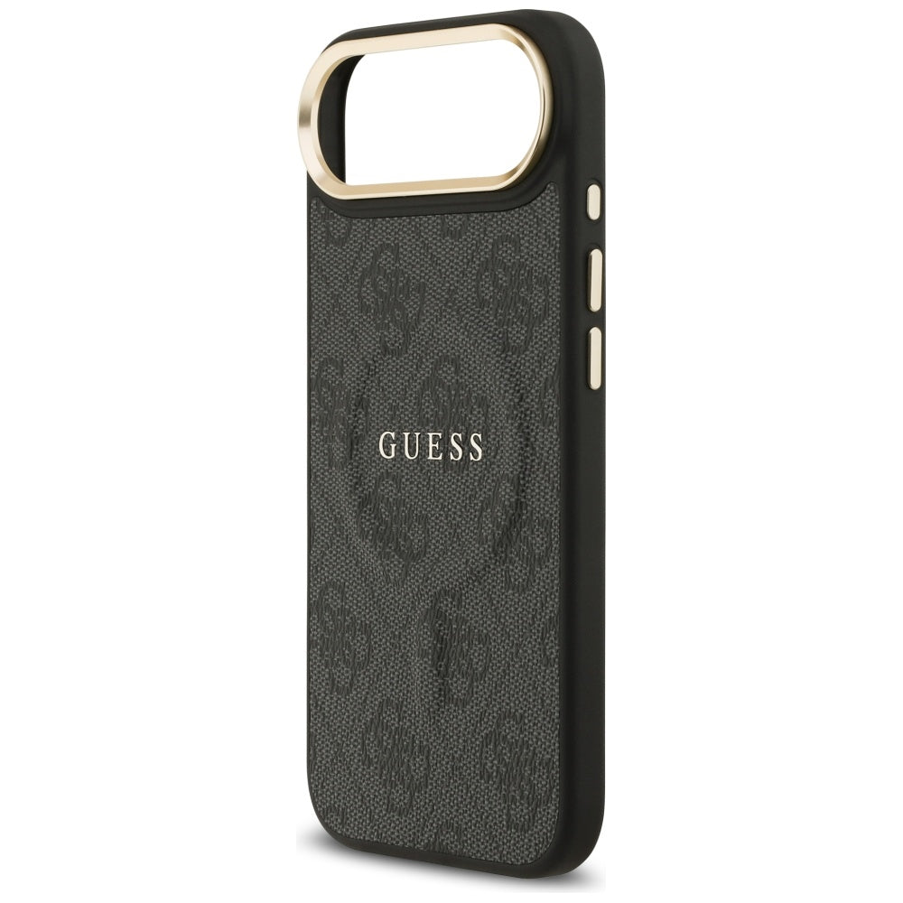 MagSafe hoesje voor Apple iPhone 17 Air, Guess, 4G Classic, Zwart
