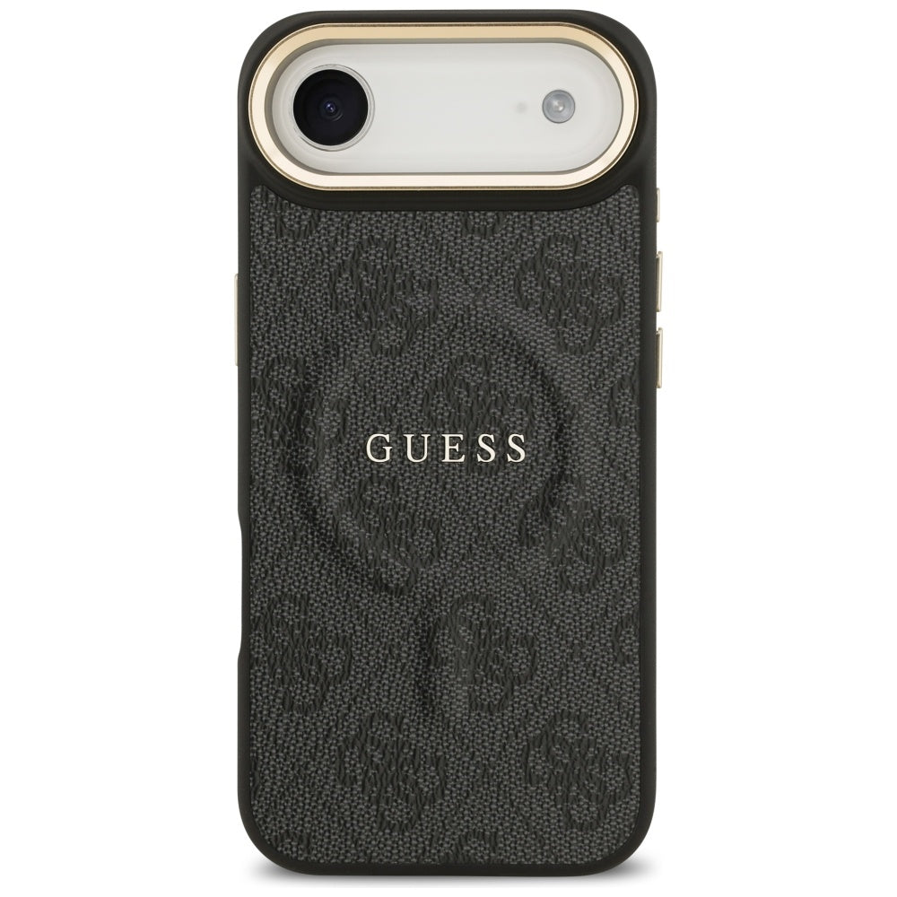 MagSafe hoesje voor Apple iPhone 17 Air, Guess, 4G Classic, Zwart