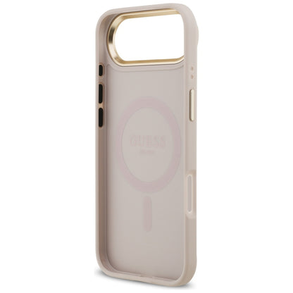 MagSafe hoesje voor Apple iPhone 17 Air, Guess, 4G Classic, Roze