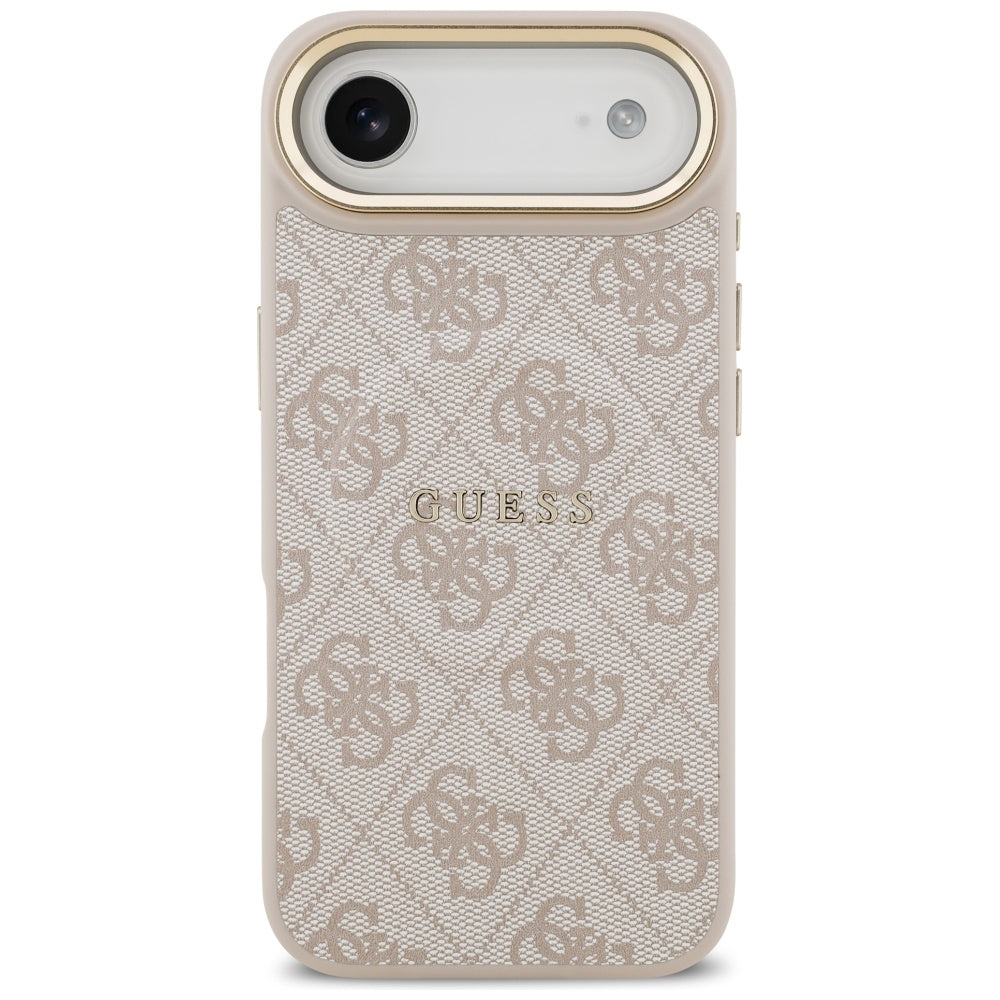 MagSafe hoesje voor Apple iPhone 17 Air, Guess, 4G Classic, Roze