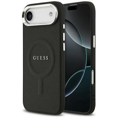 MagSafe hoes voor Apple iPhone 17 Air, Guess, Classic Logo, Zwart