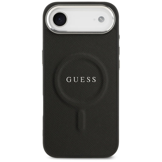 MagSafe hoes voor Apple iPhone 17 Air, Guess, Classic Logo, Zwart