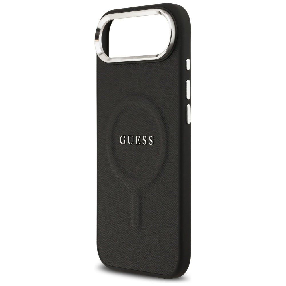 MagSafe hoes voor Apple iPhone 17 Air, Guess, Classic Logo, Zwart