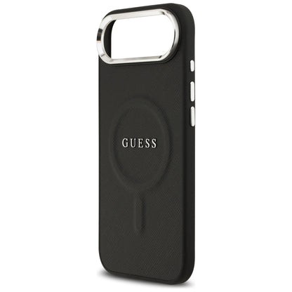 MagSafe hoes voor Apple iPhone 17 Air, Guess, Classic Logo, Zwart