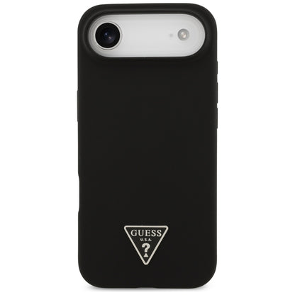 MagSafe hoesje voor Apple iPhone 17 Air, Guess, Triangle Logo, Zwart