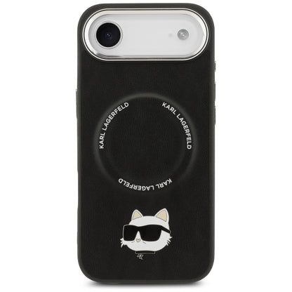 MagSafe hoes voor Apple iPhone 17 Air, Karl Lagerfeld, Choupette Pin, Zwart