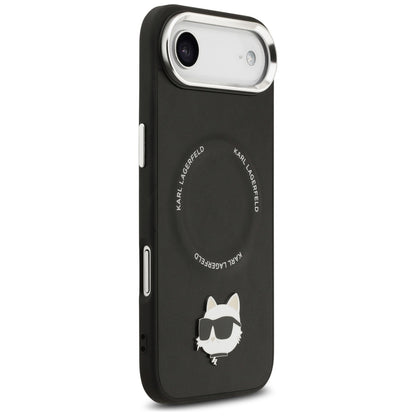 MagSafe hoes voor Apple iPhone 17 Air, Karl Lagerfeld, Choupette Pin, Zwart