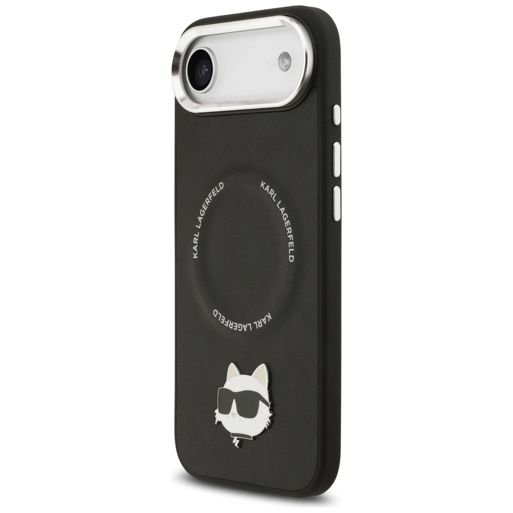 MagSafe hoes voor Apple iPhone 17 Air, Karl Lagerfeld, Choupette Pin, Zwart