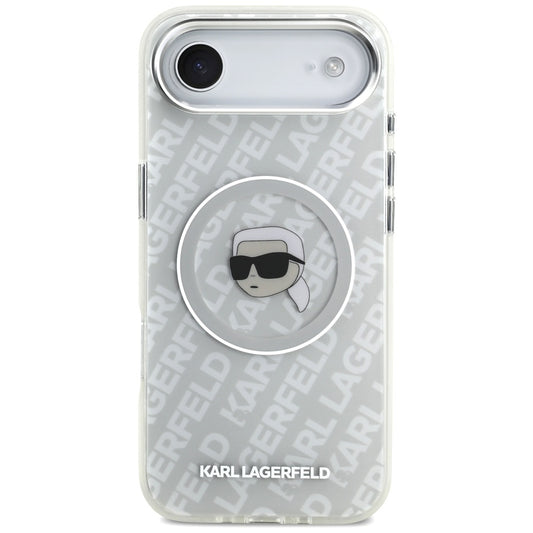 MagSafe hoes voor Apple iPhone 17 Air, Karl Lagerfeld, IML Karl`s Head, Gri