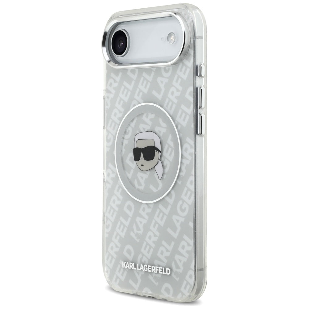 MagSafe hoes voor Apple iPhone 17 Air, Karl Lagerfeld, IML Karl`s Head, Gri