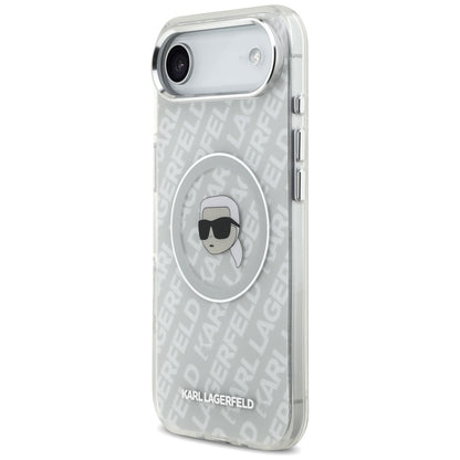 MagSafe hoes voor Apple iPhone 17 Air, Karl Lagerfeld, IML Karl`s Head, Gri