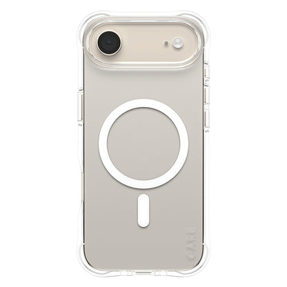 MagSafe hoes voor Apple iPhone 17 Air, PanzerGlass, Modieus, Transparant Wit