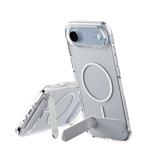 MagSafe hoesje voor Apple iPhone 17 Air, PanzerGlass, met Kickstand, Transparant