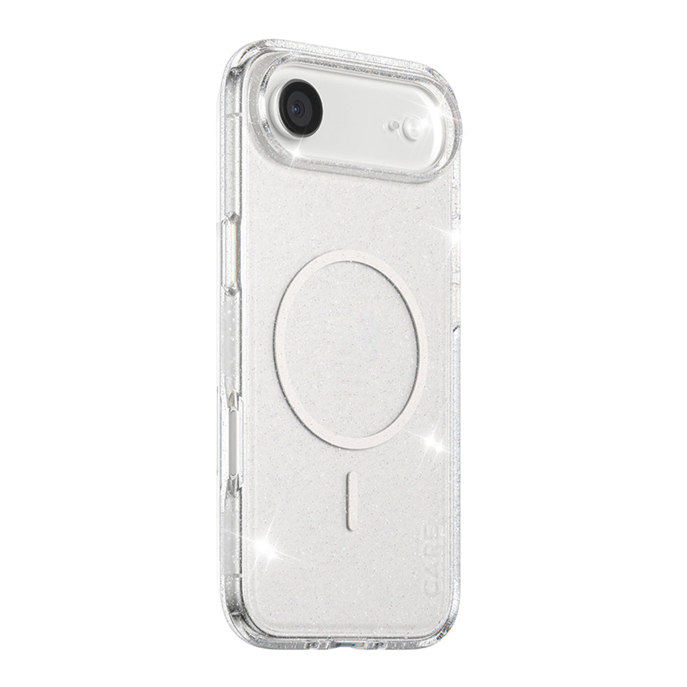 MagSafe hoesje voor Apple iPhone 17 Air, PanzerGlass, Care Urban Explorer Star Lit, Transparant Wit
