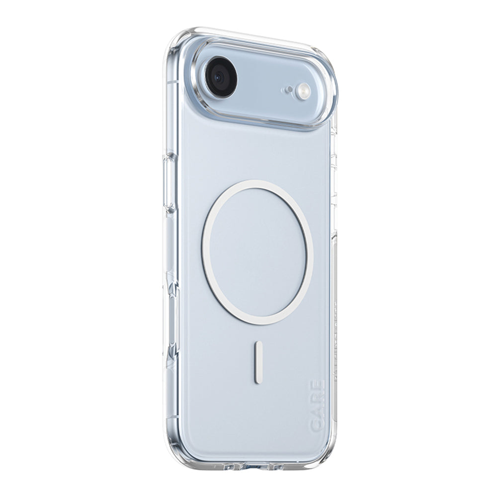 MagSafe hoesje voor Apple iPhone 17 Air, PanzerGlass, Care Urban Explorer, Transparant Wit