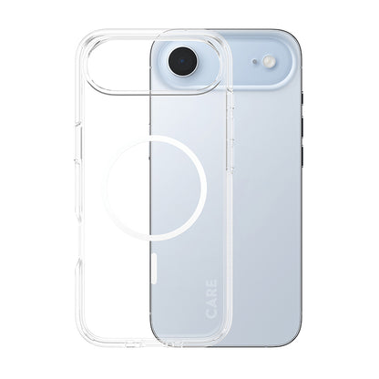 MagSafe hoesje voor Apple iPhone 17 Air, PanzerGlass, Care Urban Explorer, Transparant Wit