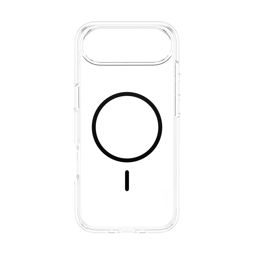 MagSafe hoesje voor Apple iPhone 17 Air, PanzerGlass, Care Urban Explorer, Zwart Transparant