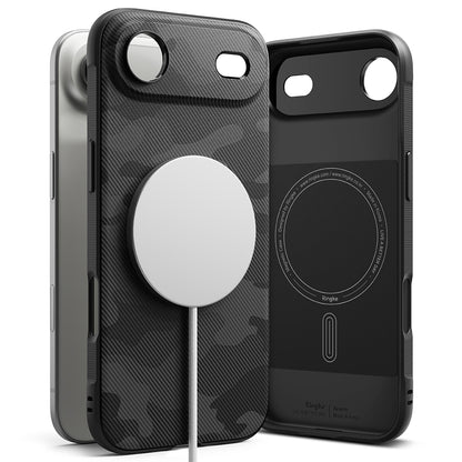 MagSafe hoes voor Apple iPhone 17 Air, Ringke, Onyx, Camouflage