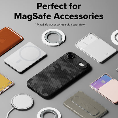 MagSafe hoes voor Apple iPhone 17 Air, Ringke, Onyx, Camouflage