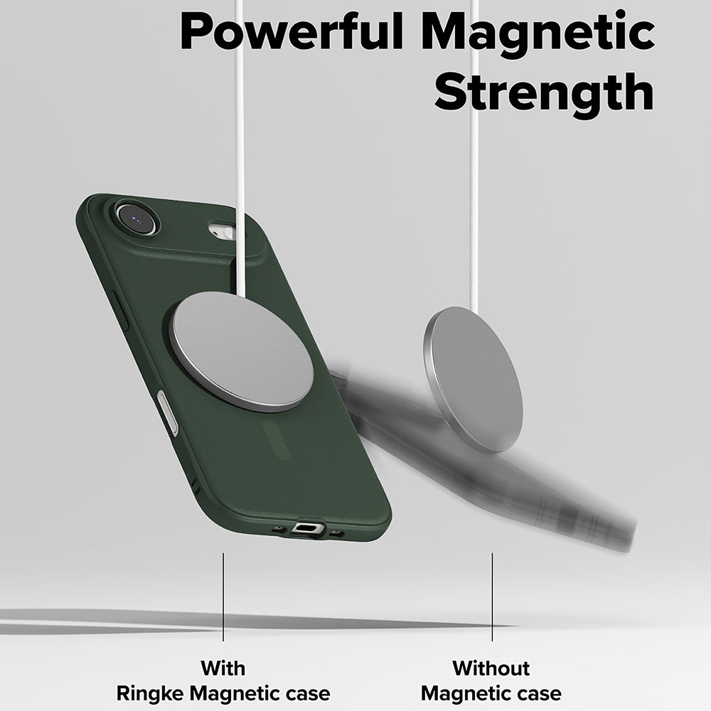 MagSafe hoes voor Apple iPhone 17 Air, Ringke, Onyx, Donkergroen