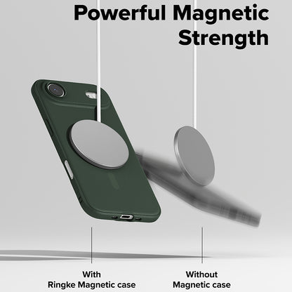 MagSafe hoes voor Apple iPhone 17 Air, Ringke, Onyx, Donkergroen