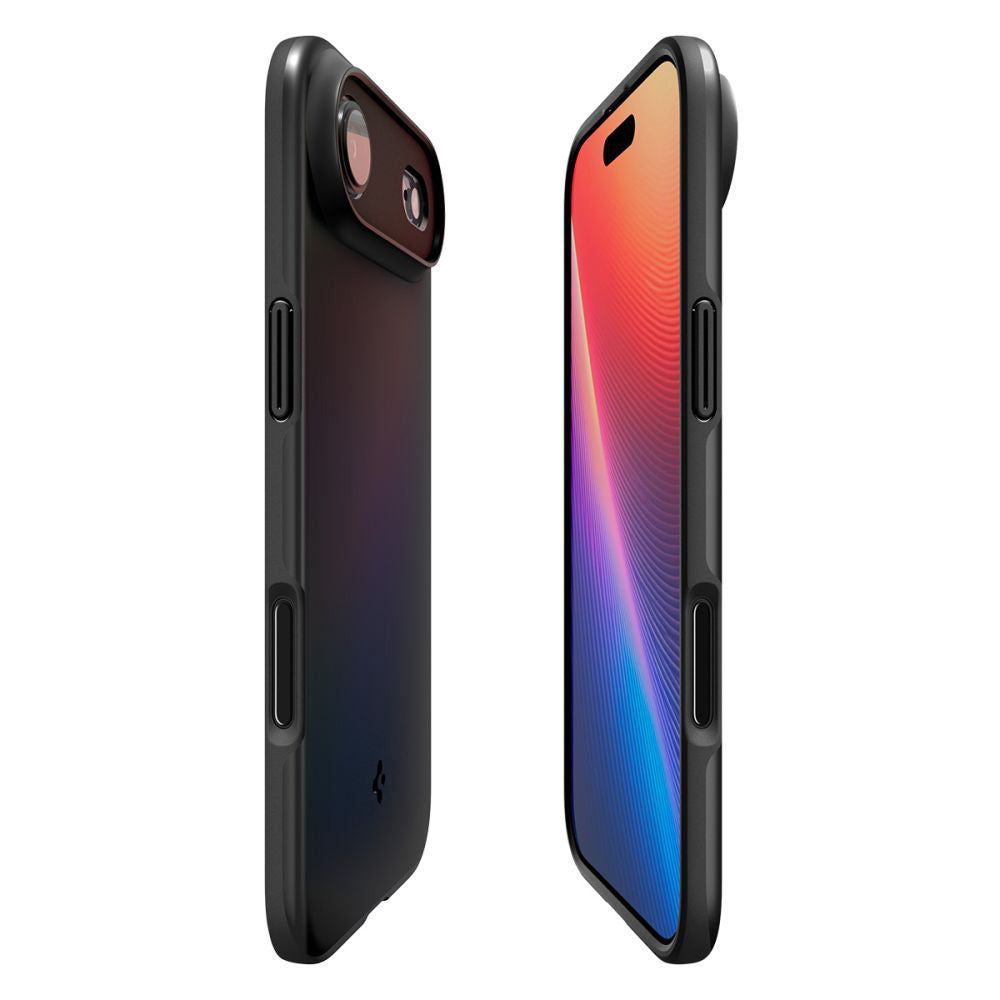 MagSafe hoesje voor Apple iPhone 17 Air, Spigen, Thin Fit, Zwart