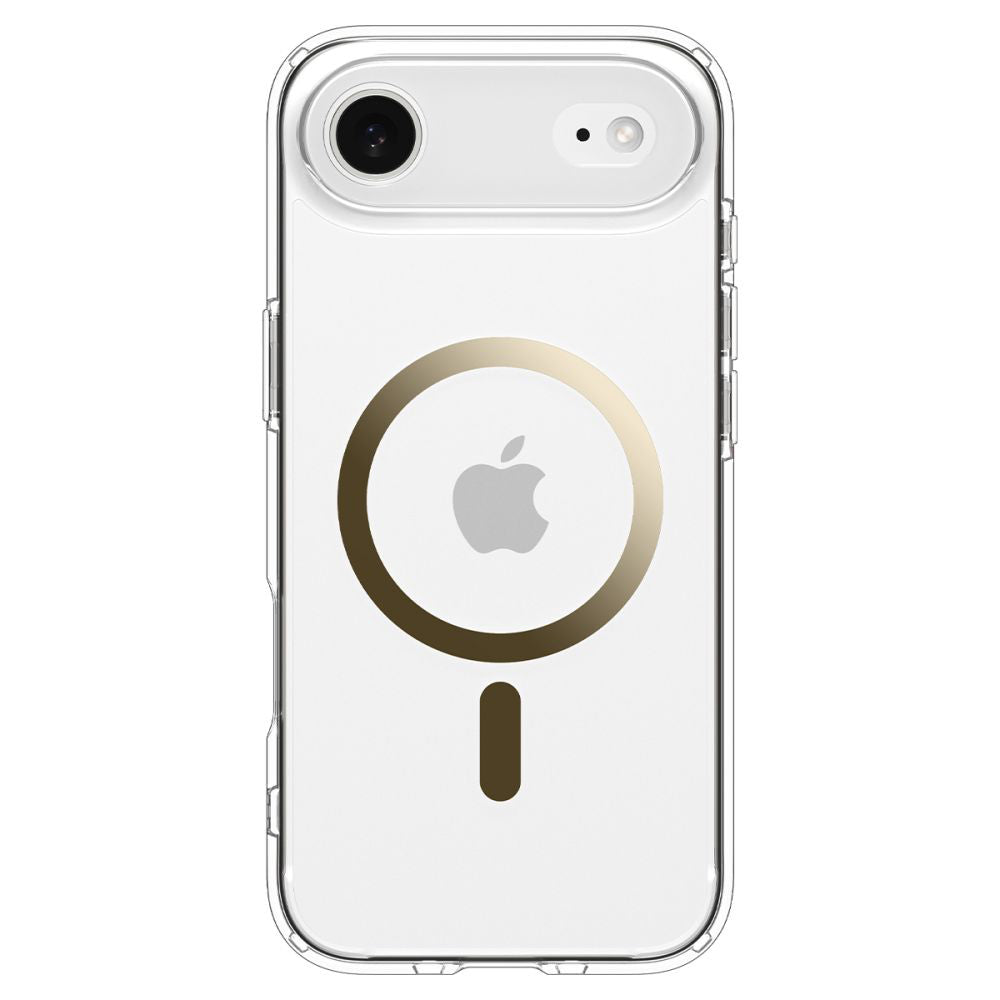MagSafe hoesje voor Apple iPhone 17 Air, Spigen, Ultra Hybrid, Transparant Goud