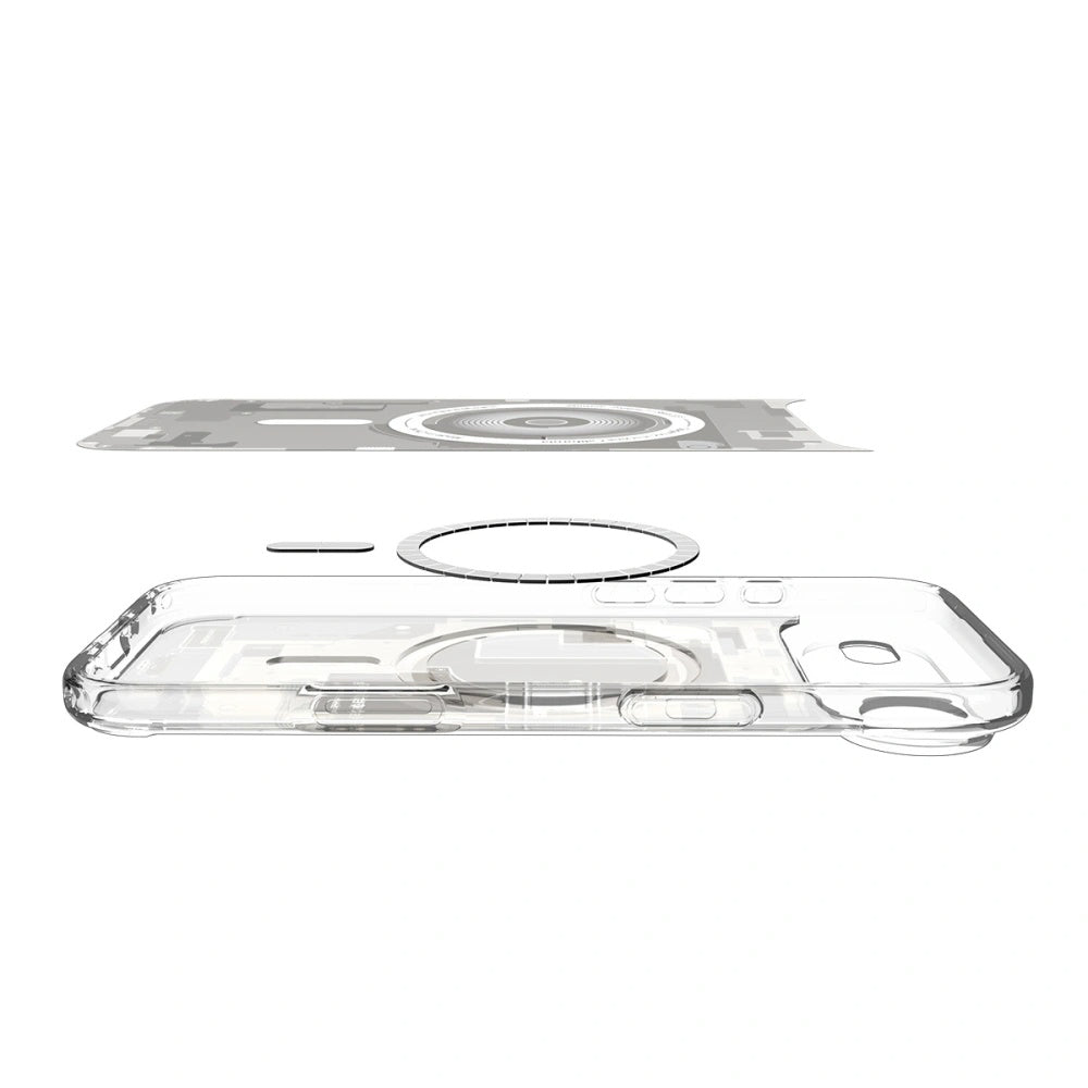 MagSafe hoesje voor Apple iPhone 17 Air, Spigen, Ultra Hybrid Zero One, Beige